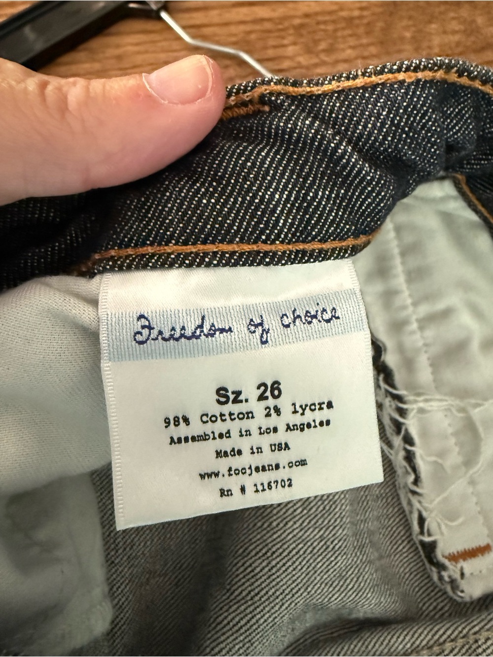 Freedom of Choice trouser jeans